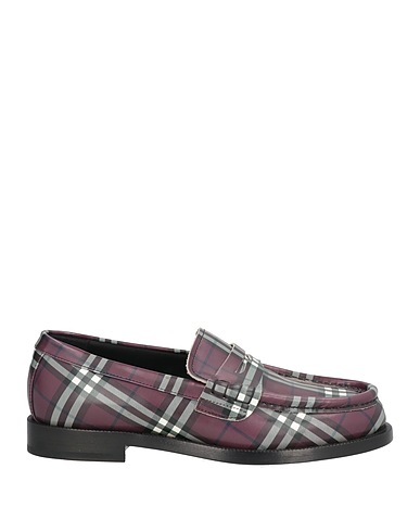 BURBERRY Loafers Plum Leather