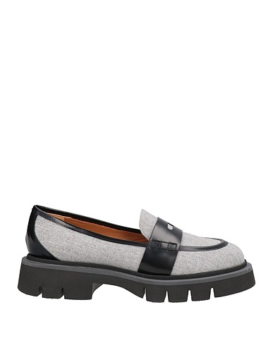 ROBERTO FESTA Loafers Light grey Textile fibers