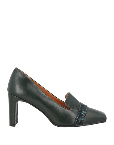 ANNO ZERO Loafers Dark green Textile fibres