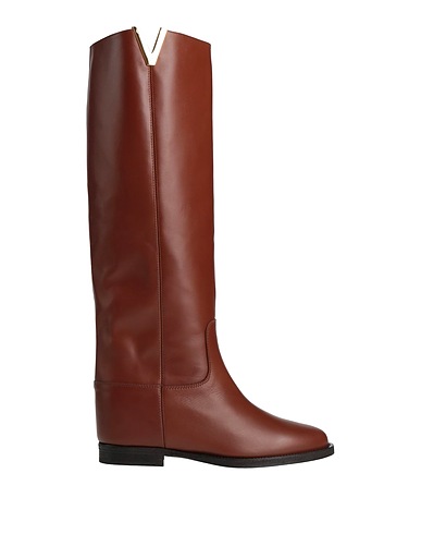 VIA ROMA 15 Boots Tan Leather