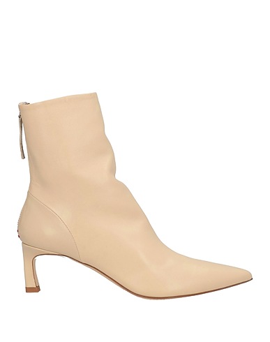 HALMANERA Stivaletti Beige Pelle