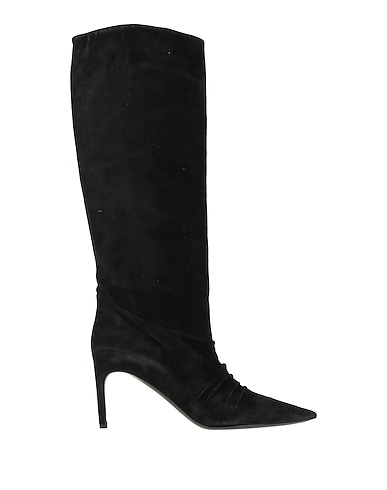 DEL CARLO Boots Black Leather