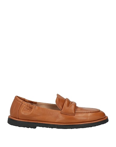 POMME D'OR Loafers Tan Leather