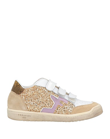 SERAFINI Sneakers ORO Leather, Textile fibers