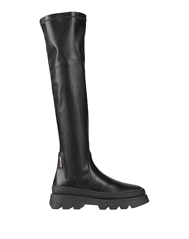 MONNALISA Boots Black Calfskin