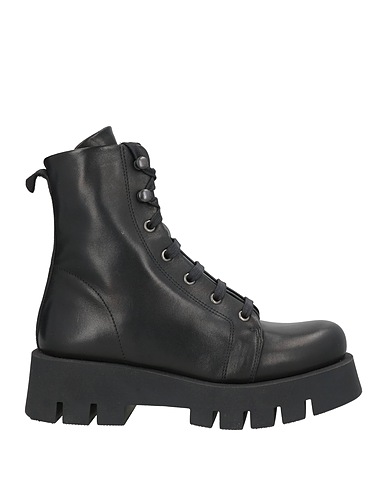 PATRIZIA BONFANTI Ankle boot Black Leather