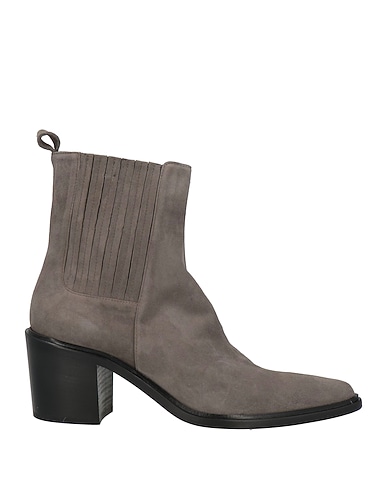 POMME D'OR Ankle boot Grey Leather