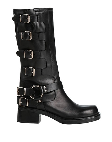 MI/TO 86 Boots Black Calfskin