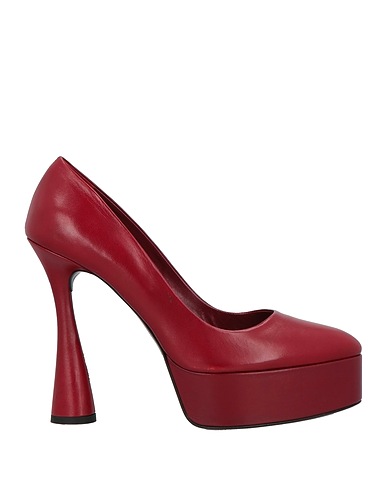 EDDY DANIELE Court Burgundy Leather
