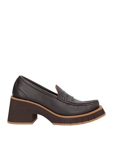 PALOMA BARCELÓ Loafers Dark brown Leather