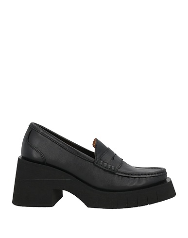 PALOMA BARCELÓ Loafers Black Leather