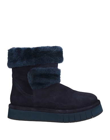 PALOMA BARCELÓ Ankle boot Navy blue Leather