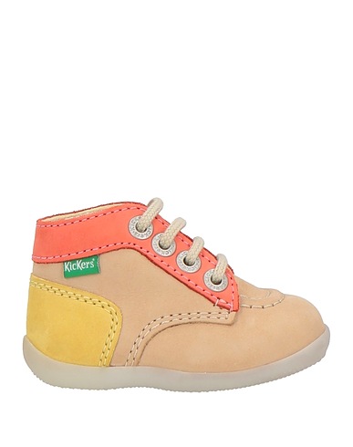 KICKERS Schuhe für Neugeborene Hellrosa Leder