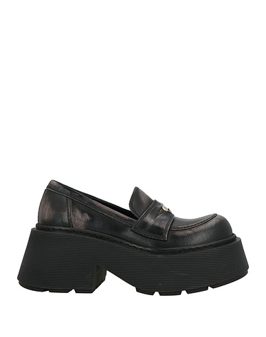 VIC MATIĒ Mocassino Nero Pelle