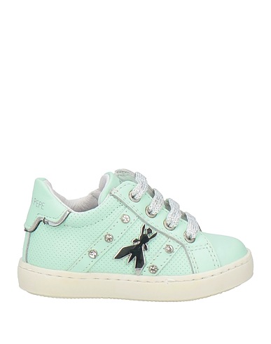 PATRIZIA PEPE Sneakers Light green Calfskin