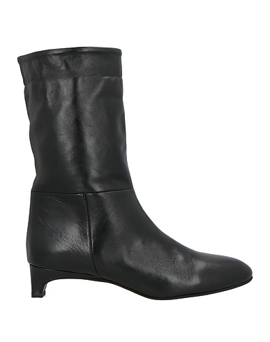 RAFFAELE GENGA Stiefelette Schwarz Leder