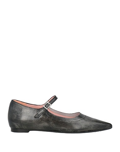 RAS Footwear Charcoal Leather