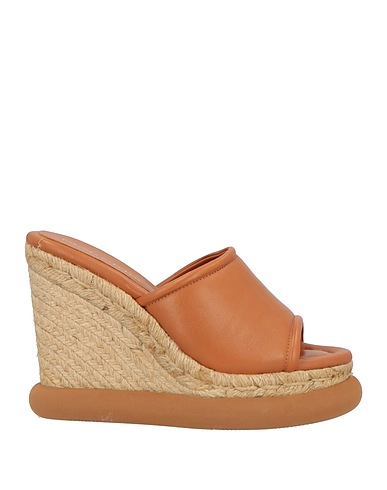 PALOMA BARCELÓ Espadrilles Tan Leather