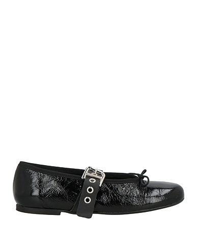 KARIDA Footwear Black Leather