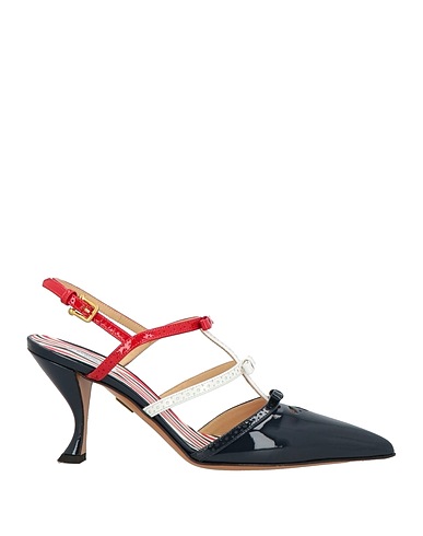 THOM BROWNE Court Midnight blue Leather