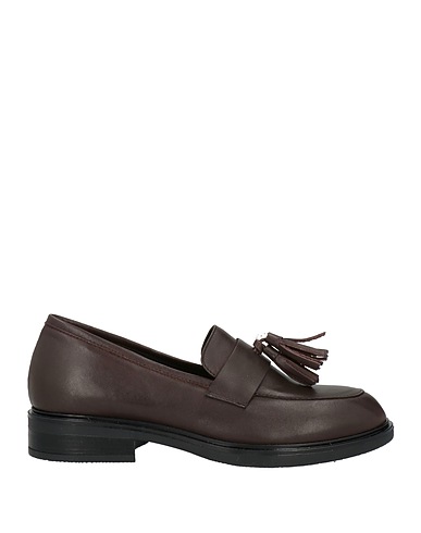 LE PEPITE Loafers Dark brown Calfskin