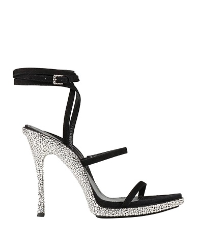 TOM FORD Sandals Black Ovine leather