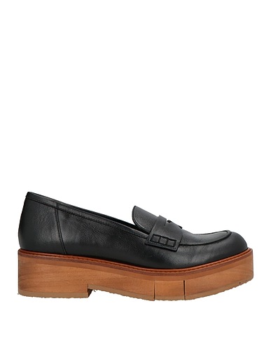 PALOMA BARCELÓ Loafers Black Leather
