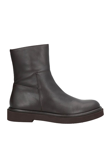 PALOMA BARCELÓ Ankle boot Dark brown Leather