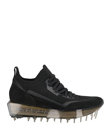 RBRSL RUBBER SOUL Sneakers Nero Fibre tessili, Pelle