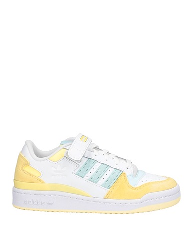 ADIDAS ORIGINALS Sneakers White Leather, Textile fibers