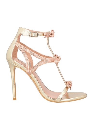LIU •JO Sandali Oro Fibre tessili