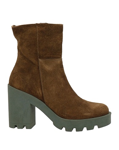 ISLO ISABELLA LORUSSO Ankle boot Military green Leather