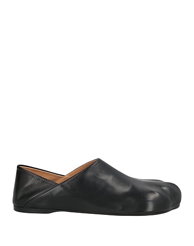 JW ANDERSON Loafers Black Lambskin