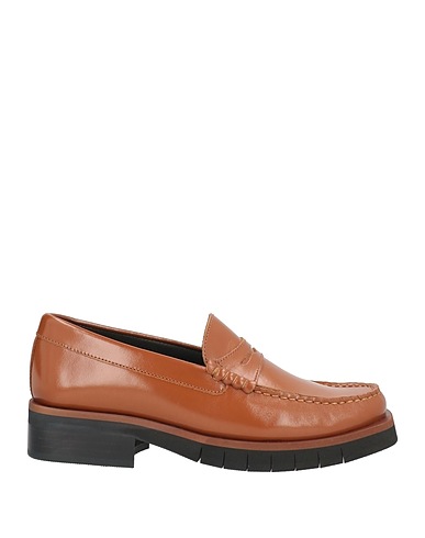 PALOMA BARCELÓ Loafers Tan Leather