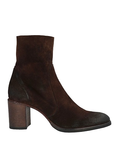 STRATEGIA Ankle boot Dark brown Leather