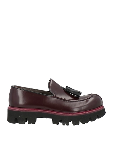 ROCCO P. Loafers Plum Leather