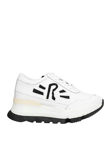 RUCOLINE Sneakers White 75% Calfskin, 25% Polyester