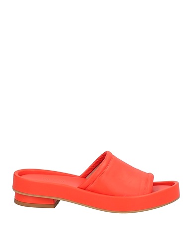 ALYSI Sandals ACCESSORERIA Orange Leather