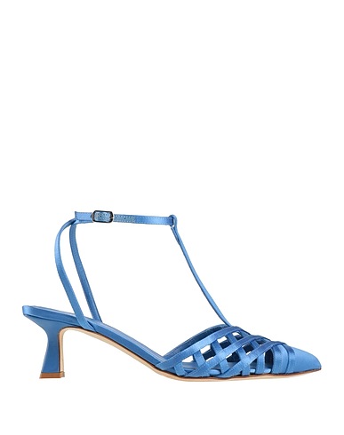 THE SELLER Pump Light blue Textile fibers