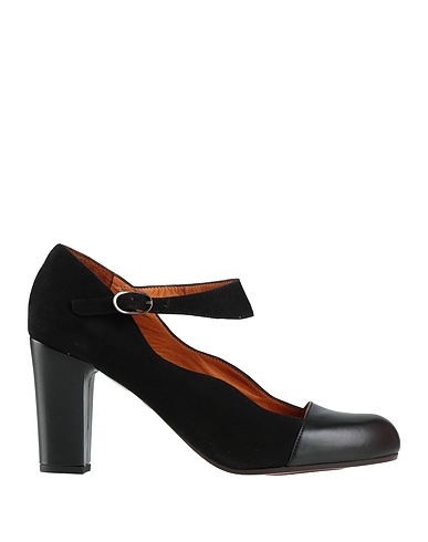 CHIE MIHARA Court Black Leather