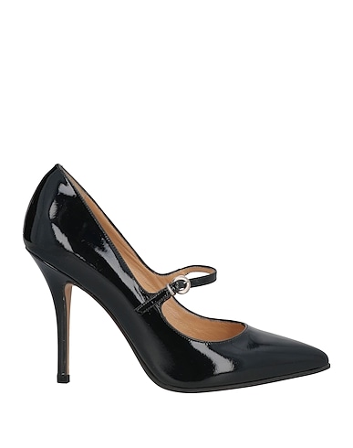 GIANNI MARRA Court Black Leather