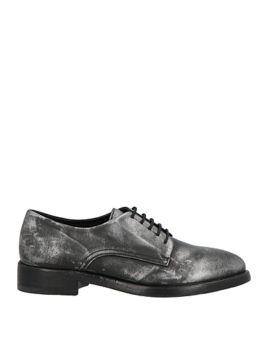 DUCANERO Laced shoes Silver Leather