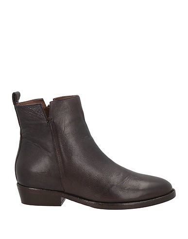 DUCCIO DEL DUCA Ankle boot Dark brown Leather
