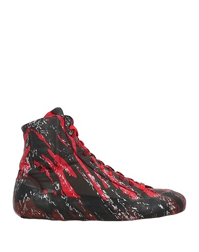RBRSL RUBBER SOUL Sneakers Red Leather