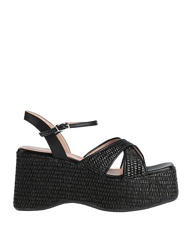 DOOP Espadrilles Black Natural raffia, Leather