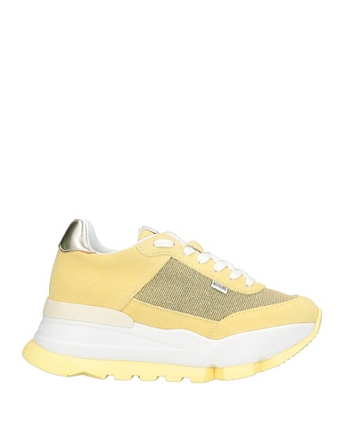 RUCOLINE Sneakers Παστέλ κίτρινο Δέρμα, Άλλες ίνες