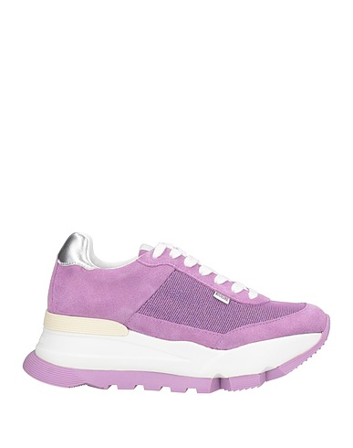 RUCOLINE Sneakers Lila Leder, Andere Fasern