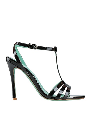 GIANNI MARRA Sandals Black Leather