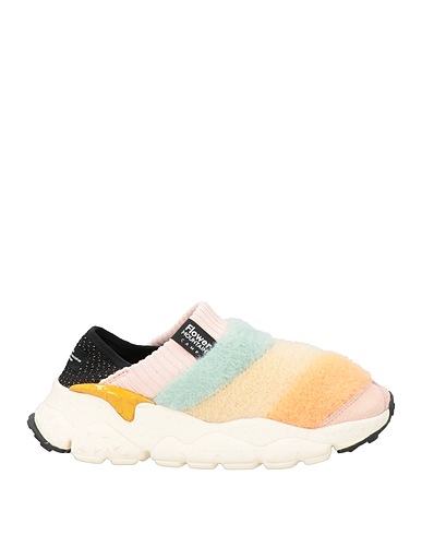 FLOWER MOUNTAIN® Sneakers Pfirsich Gewebefasern, Leder