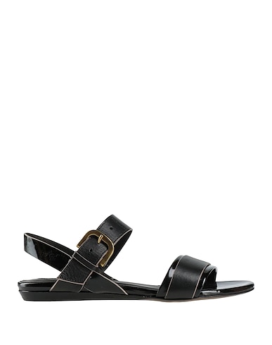 ALBERTO FERMANI Sandals Black Leather